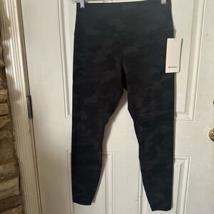 Lululemon Black Camo Leggings
